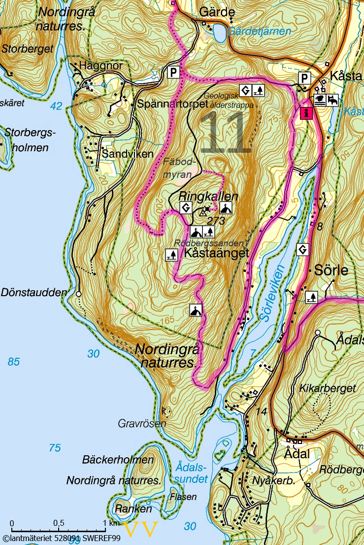 Ledkarta Ledmarkering_Världsarvsleden